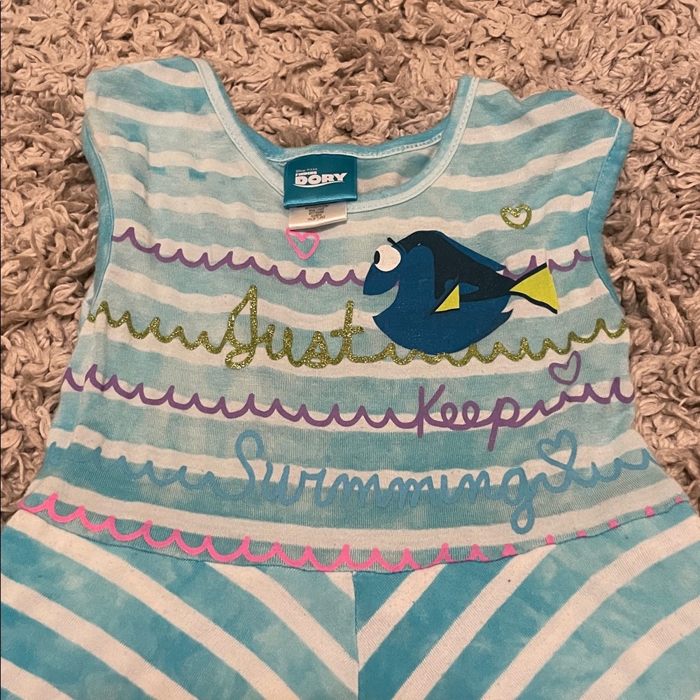 Disney Finding Dory Dress, Size 3T - Picture 3 of 7